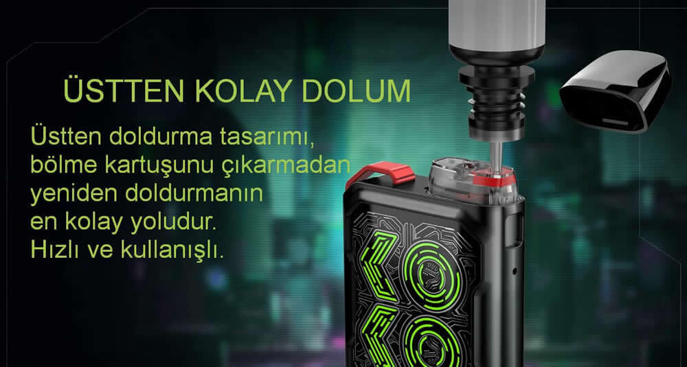Caliburn GK2 Kartuş Hava Ayarı